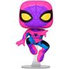 Figurine Funko Pop! &amp; T.Shirt (Adult) Taille M : Marvel - Spider-Man (Black Light)