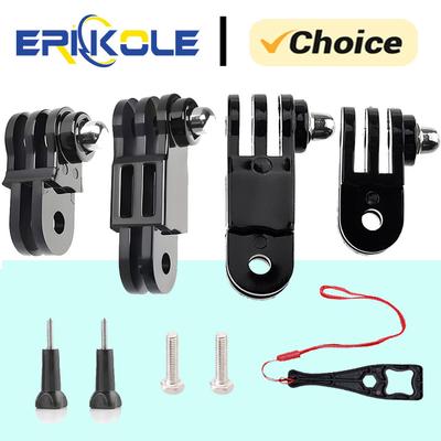 Bras Pivotant Long & Court Bras Réglable Articulations Droites Convertisseur Support pour SJCAM Yi GoPro Hero 13 12 DJI Osmo Action 5 Pro Accessoires