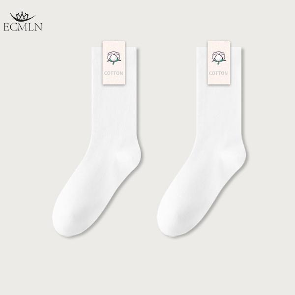 Damen Socken Herbst Winter Mittelrohr Baumwollsocken im Trend