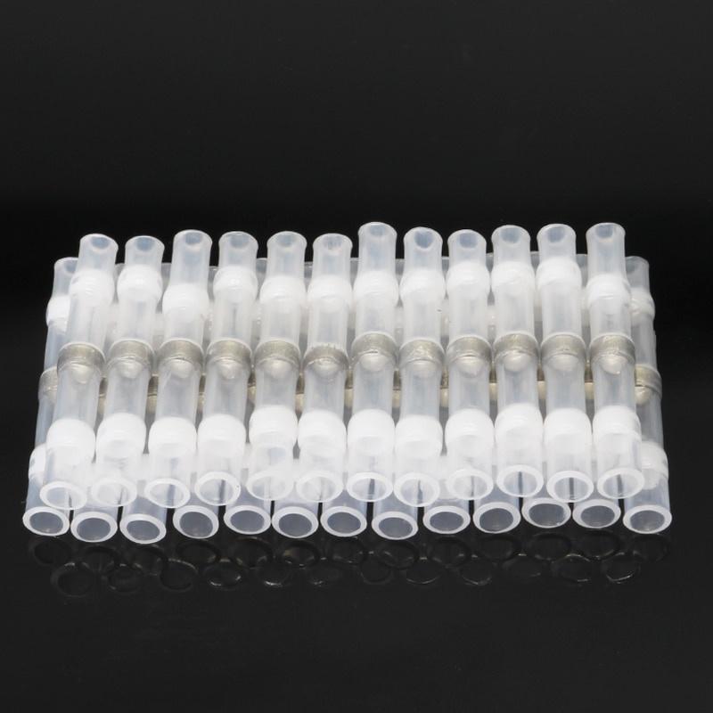 50PCS Thermal Shrinkage  Electrical Car Wires Connector Solder Extrusion Terminals Block Cable Termination Wireway Clamping