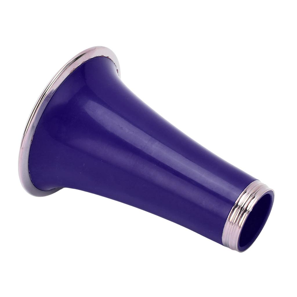 Campana di ricambio per clarinetto in plastica ABS con anello in metallo nichelato Tubo tromba altoparlante per clarinetto Accessorio per strumento a fiato