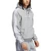 Adidas Solid Color Hoodie Long Sleeve Sweatshirt Men Tops Gray H31237