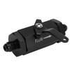 Car Fuel Shut Off Valve AN6 Fitting Flow Control Aluminum Alloy Black Rustproof Universal