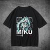 Hatsune Miku Y2k Top Fashion 2026 New Women's T-shirts Casual T-shirts Printed T-shirts Various Sizes Street T-shirts Printed