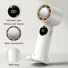 Yousheng Handheld Fan, with Intelligent Digital Power Display, Brushless Motor Quiet Strong Wind Foldable Fan, Ice Cooling Design Type-C Rechargeable