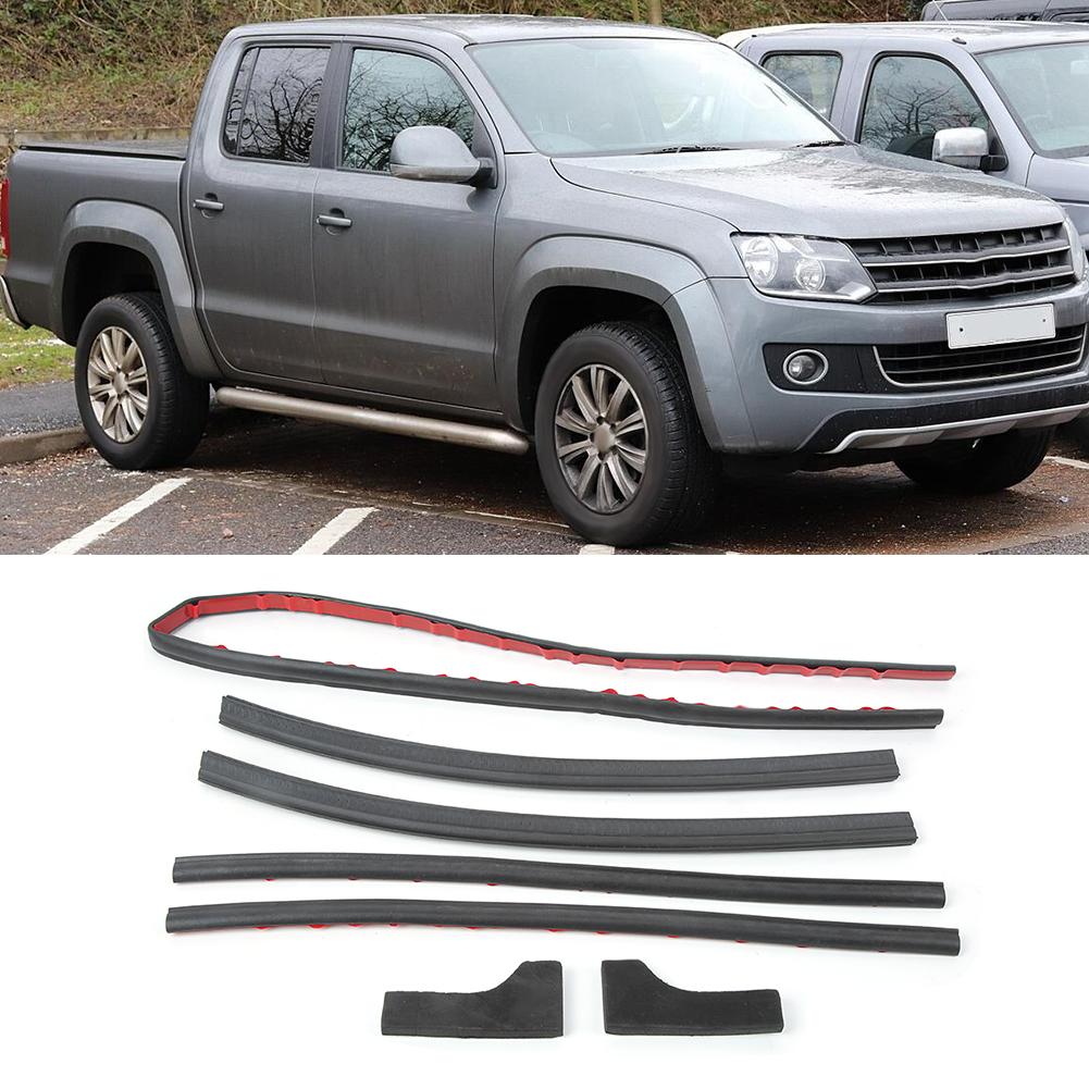 7pcs Tailgate Seal Kit Rear Door Seal Fits for  VOLKSWAGEN AMAROK 2010   2018