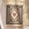 With Tassel Heat-resistant Desk Cushion Retro Pattern Table Decor Kitchen Accessories Coaster Cup Pads Table Mat Placemat