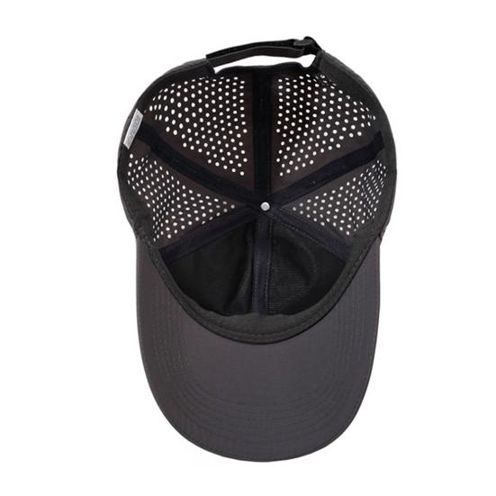 Baseball Hat Quick-Drying Fabric UPF Sun Protection Adjustable Back Buckle Breathable Mesh