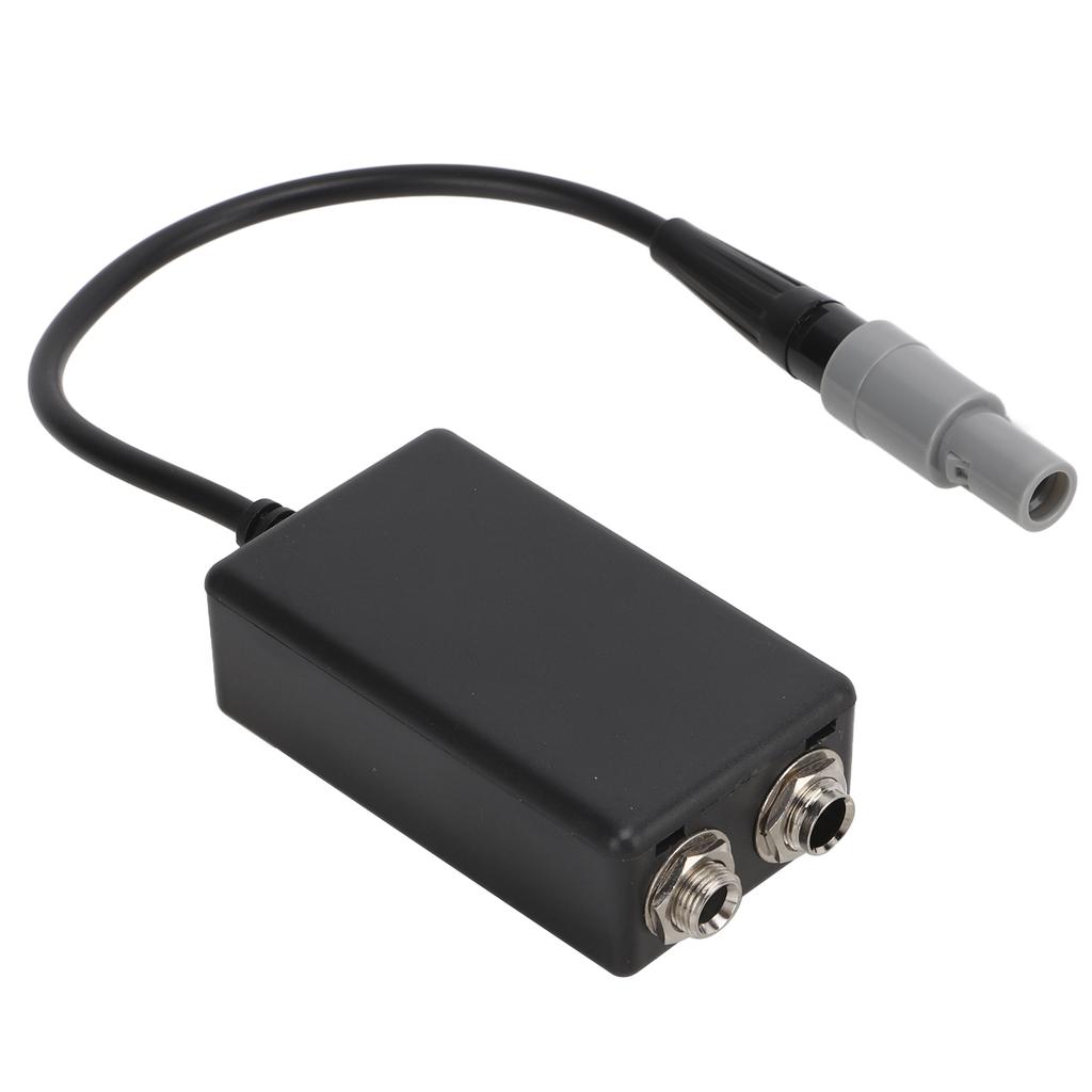 Aviation Headset Adapter General Aviation Dual for GA Female to for LEMO 6‑pin Male Adapter