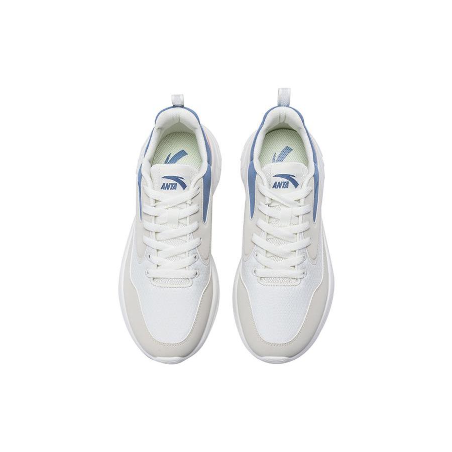 Anta Low Top Casual Shoes Women's White Blue 122458814S-1
