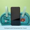 Embroidered Jewelry Storage Box Earrings Gift Packaging Box Travel Portable Handbag  for Lover