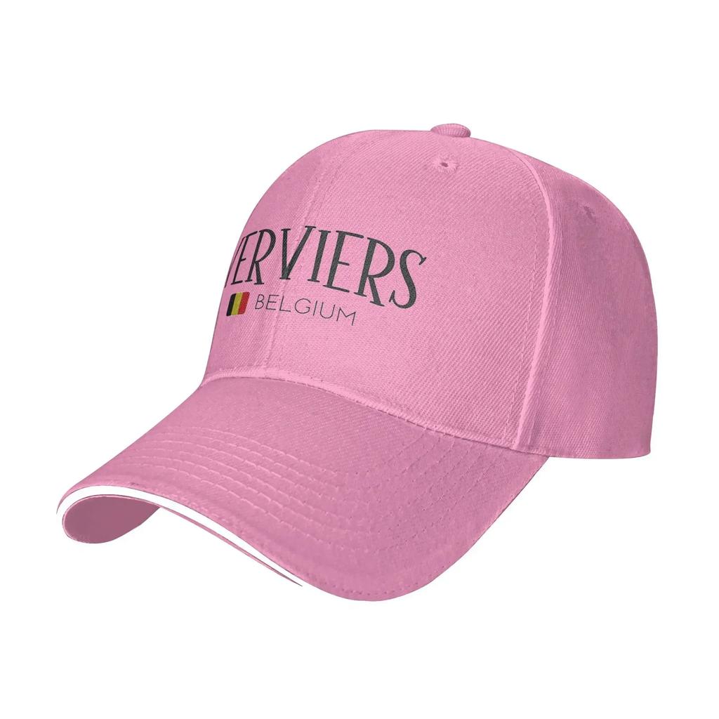 Verviers - Belgium Cap Fashion Casual Baseball Caps Adjustable Hat Hip Hop Summer Unisex Baseball Hats Customizable