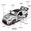 1:32 GTR R35 CSR2 Alloy Sports Car Model Diecast Metal Toy Vehicles High Simulation Pull Back Collection Kids Toys Gift