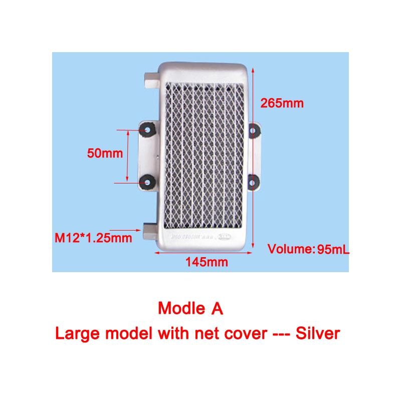 Universal Motorcycle Oil Cooler M12 Oil Delivery Interface Efficient Motorcycle Cooling Radiator Fit 80CC-250CC Engine Motocross