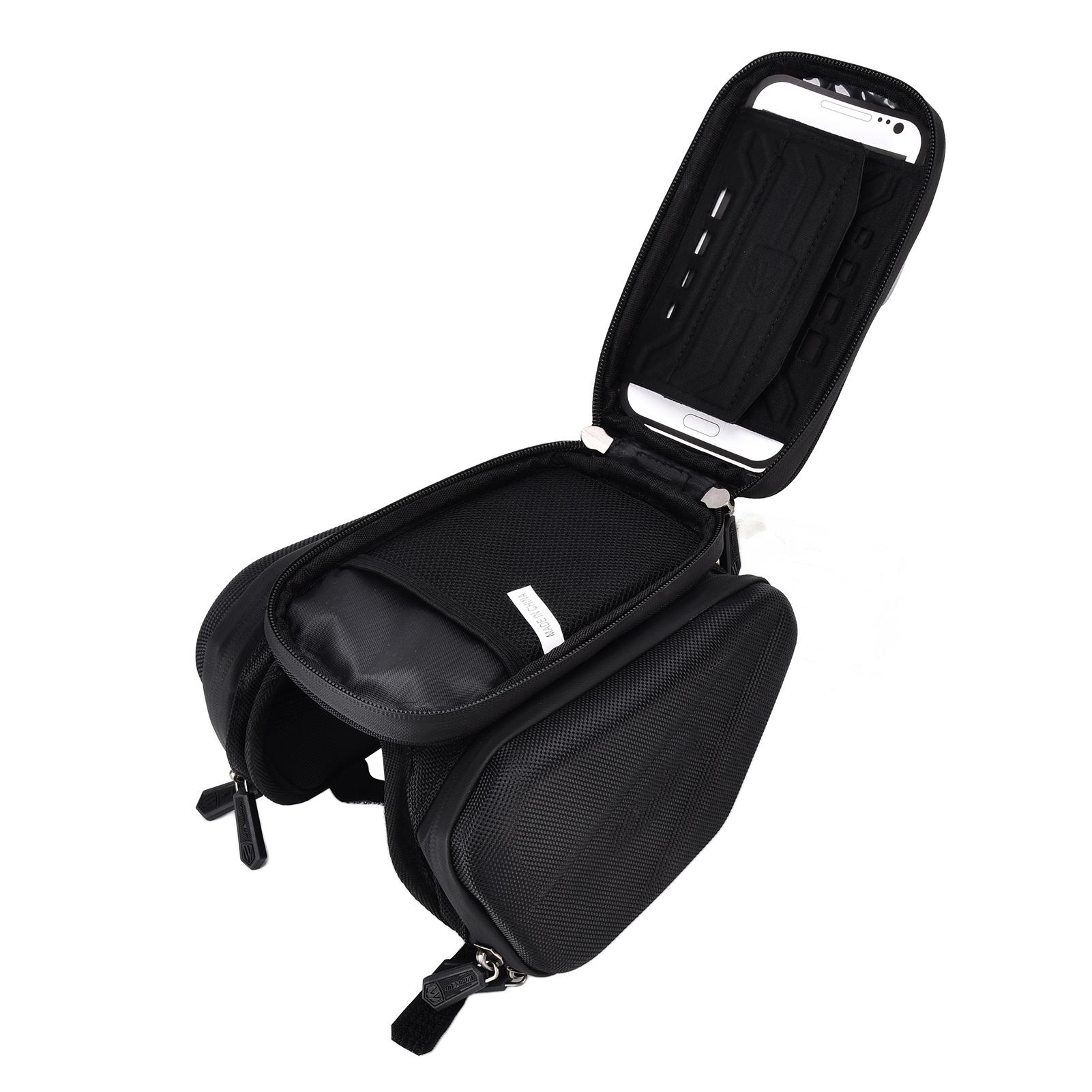 Wheel Up Waterproof Bicycle Front Beam Bag Mountain Bike Touch Screen Mobile Phone Bag
