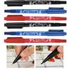 6 Pcs Skin Marking Pen Double Ended W/Fine Thick Tip Black/Blue/Red