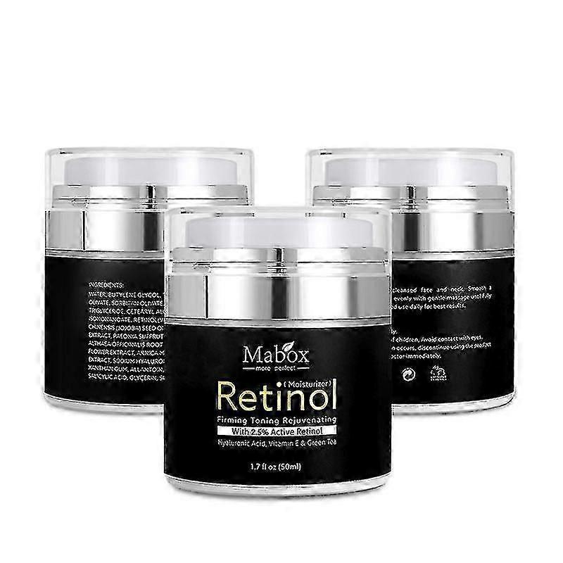 MABOX 2.5% Retinol Whitening Face Cream + Vitamin C Serum Anti-aging Remove Wrinkle