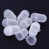 5Pcs Portable Fish Lure Fishing Baits Cage Conjoined Basket Feeder Holder Tackle Split Swim Feeder Basket Fishing Tool