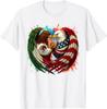 Mexican & American Eagle Flag Mexico USA America Patriotic T-Shirt