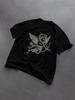 Streetwear Novelty Unisexs Cupid Cherub Angel Bow T Shirt Unisex Cotton Tee Oversize Vintage Casual Trendy Retro Harajuku Oneck