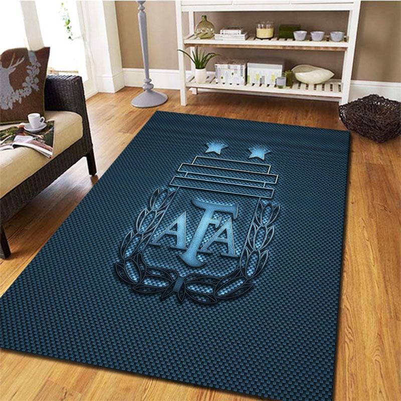 Argentina National Football Team Carpet Rug for Living Room Bedroom Home Sofa Decoration,Kids play Non-slip Floor Mat