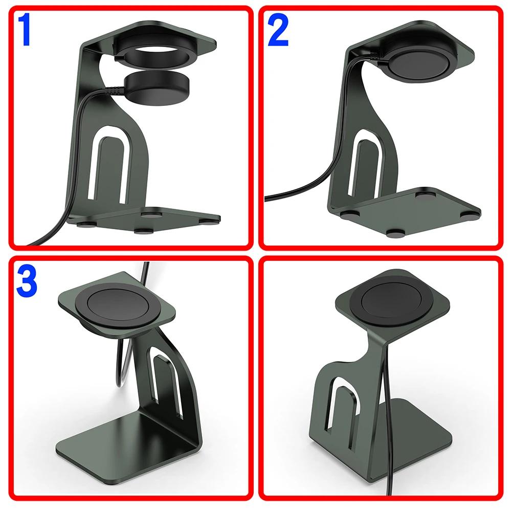 Wireless Charging Stand for Apple/Samsung Watch Holder Bracket for Galaxy Watch 3/4/5/6 for Galaxy 5 Pro For apple watch8ultra