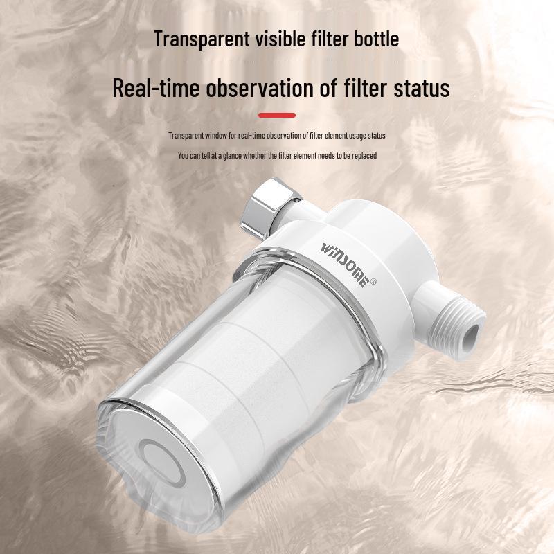 Water Filter for Heaters, Washers, Faucets, and Showers