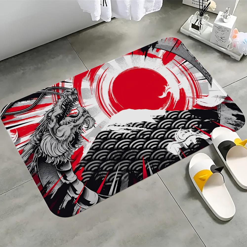 Japanese Dragon Printed Large Wall Tapestry Wall Hanging Decoration Household Decor Blanket