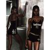 South Korea Badblood American Vintage Camouflage Shorts Women Casual Pants Niche Three Pants Sweat Pants Gyaru Hot Pants