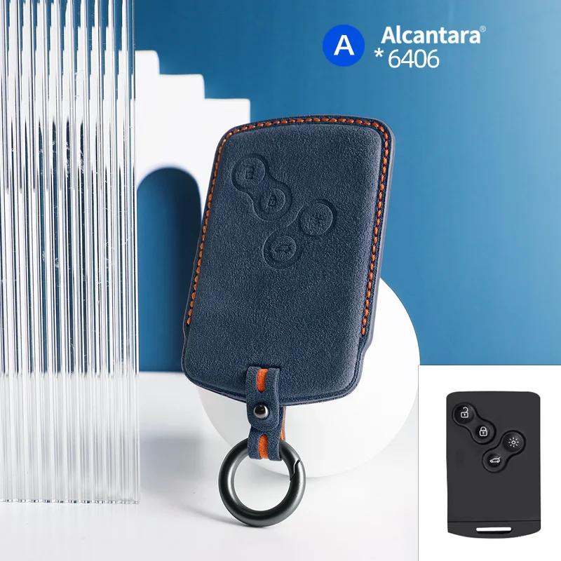 Car Key Case For Renault Duster Captur Clio Logan Megane Koleos Scenic Nema Fluence Zoe Cover Shell Protector Accessories