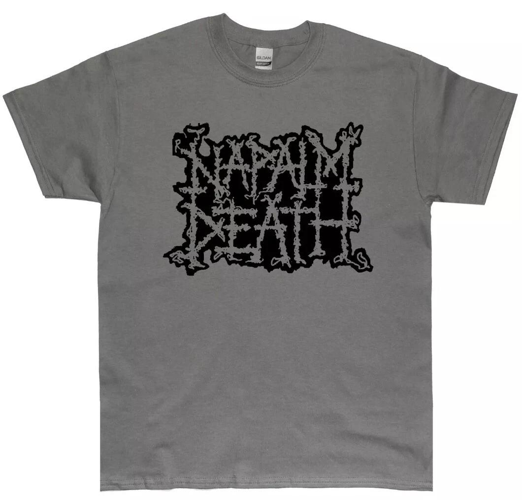 Men s and Women s T-shirts NAPALM DEATH New T-SHIRT All sizes S M L XL XXL colours White, Charcoal Grey XS