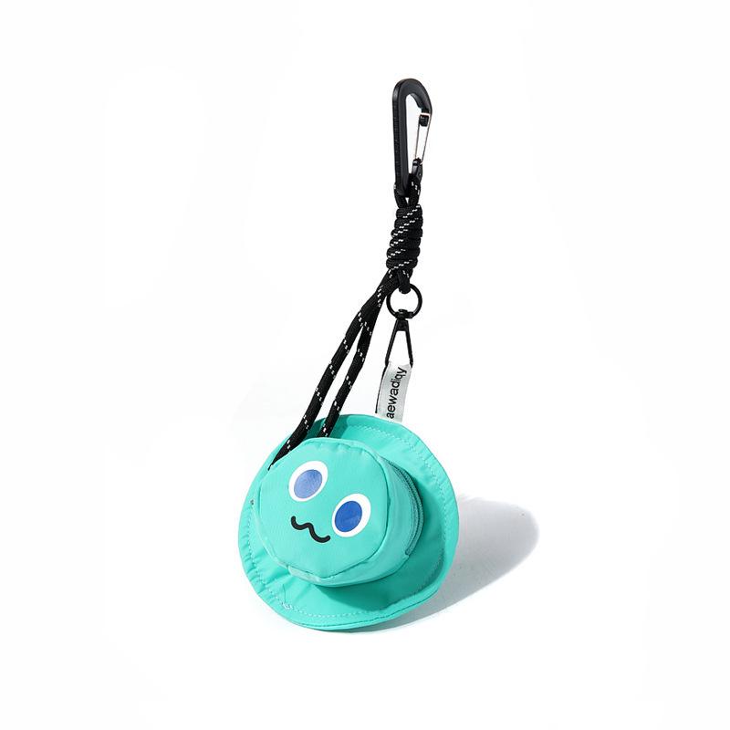 Multifunctional Mini Printed Coin & Key Pouch