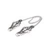 Women Metal Chain Nipple Clamp BDSM Nipple Clip Fetish Toy Breast Massager Exotic Adult Games Accessories For Wedding