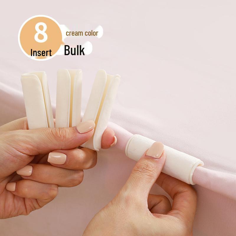 Безыгольный держатель для простыни, Противоскользящий зажим для одеяла и покрывала, Не оставляющий следов и съемный