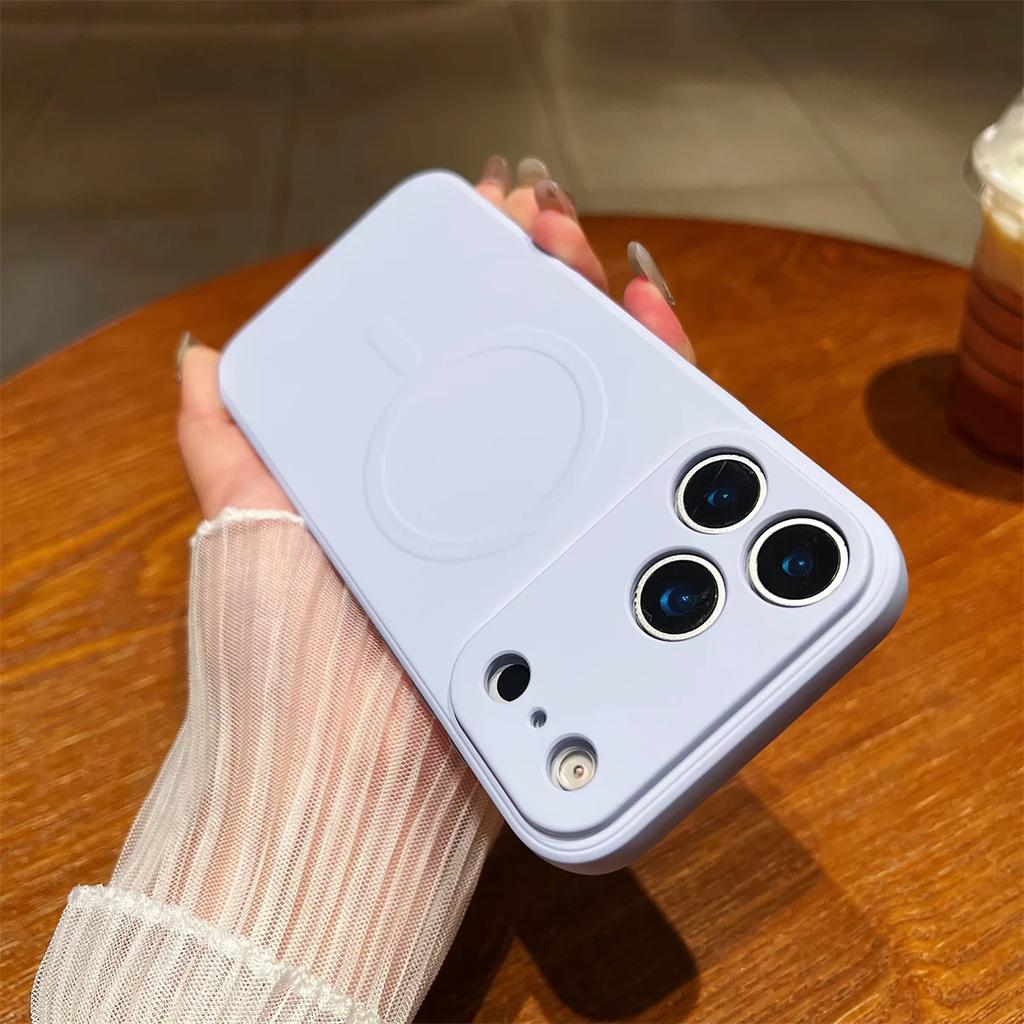 Silicone Magnetic for Magsafe Phone Case for APPLE IPhone 17 Air 16 15 Plus 14 13 12 11 Pro Max Wireless Charge Protective Cover