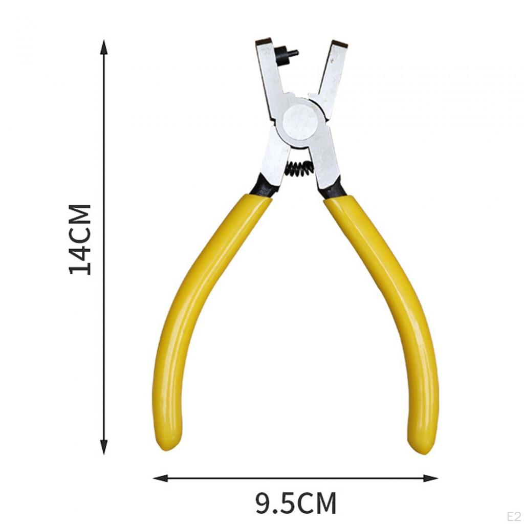 Watch Band Wrist Leather Strap Belt Puncher for Eyelet Heavy Duty Craft 2.0mm Metal Hole