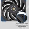 Teucer T30 CO PST 14CM PC Case Fan Double Ball Bearing 400-2000rpm 12V/4Pin PWM MAX96.19CFM Gamer Computer Chassis Cooling Fan