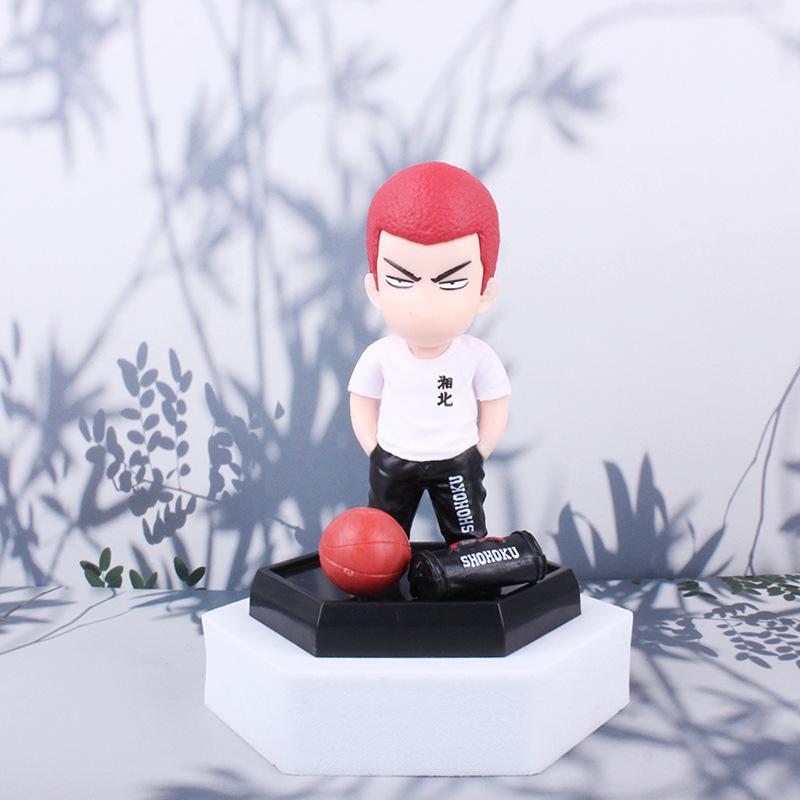 Anime Slam Dunk Q Edition Tide Brand Travel Model Figure Cartoon Desk Decor Ornament Gift