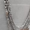 2019 New Punk Metal Hip Hop Bullet Chain Pants for Stage Performance