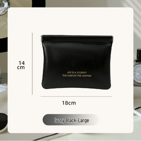Portable Wire Storage Pouch with Auto Closure for Cables and Earphones