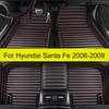 Car Floor Mats For Hyundai Santa Fe Five Seats 2006 2007 2008 2009 Auto Foot Pads Carpet Cover Interior Accessories