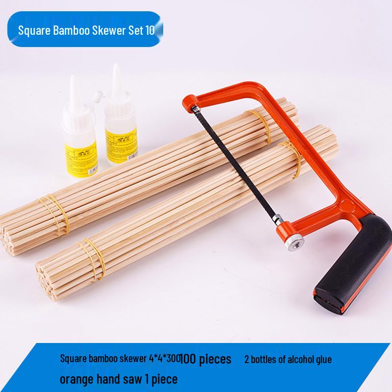 Bamboo and Wooden Craft Sticks: DIY Model Strips and Slices