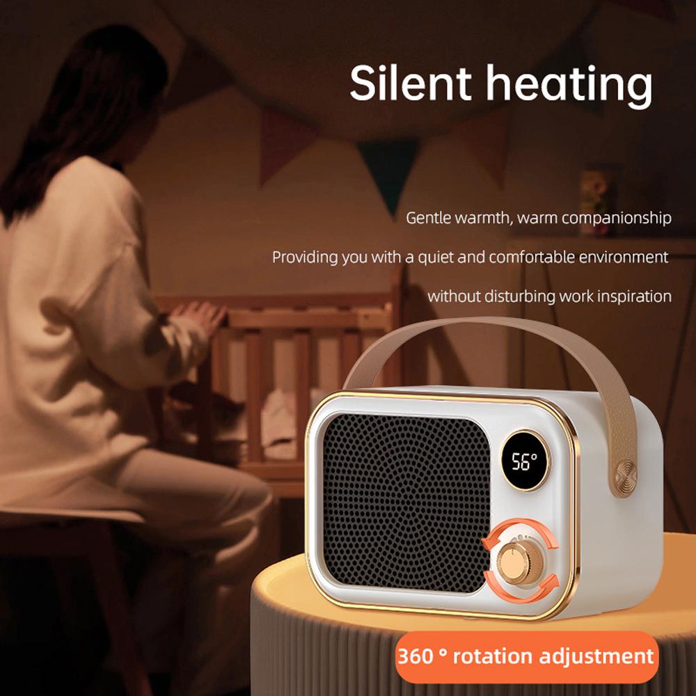 Portable Electric Heater Home Warmer Space Heater Portable With LED Display Screen PTC Ceramic Heating for Home