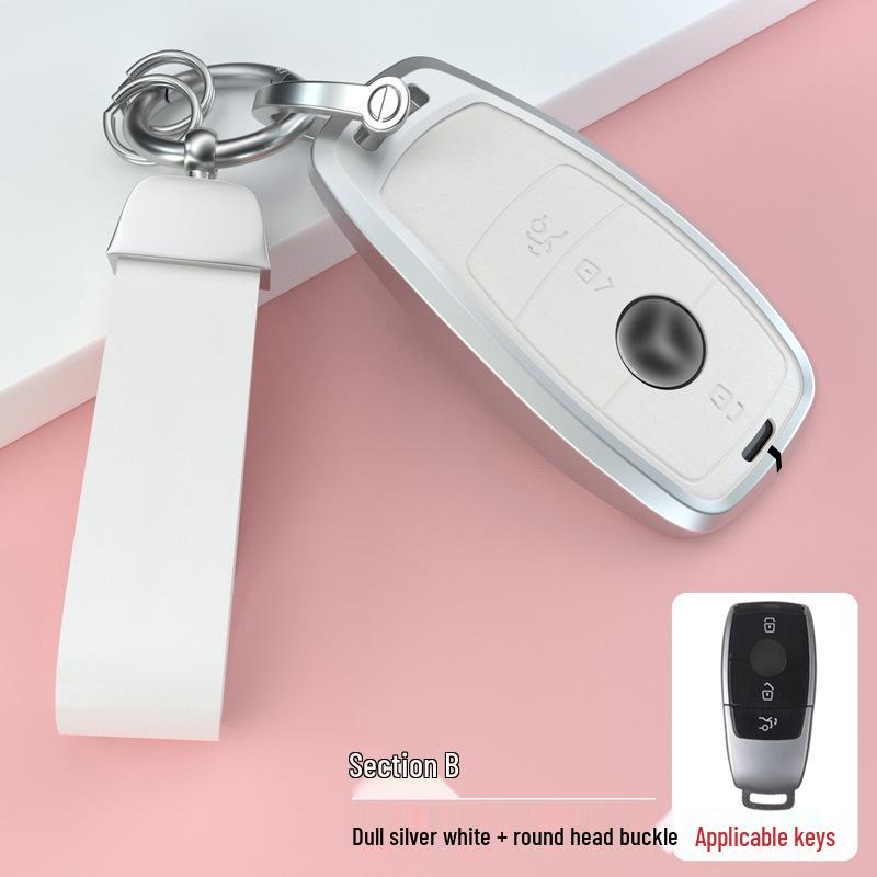 Mercedes Key Fob Protective Case: Fits E300L, C260L, A200L, GLC300L, GLE, and C200L Models