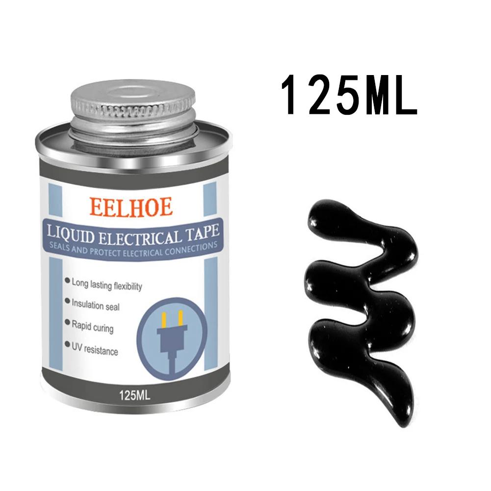 30/125ml Waterproof UV Protection Liquid Insulation Electrical Tape Tube Paste Fast Rubber Fixed Dry Insulating Sealing Glue