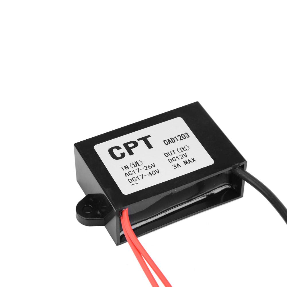 Convertitore Regolatore di Alimentazione AC/DC da 24V a 12V per Alimentazione Monitor 3A