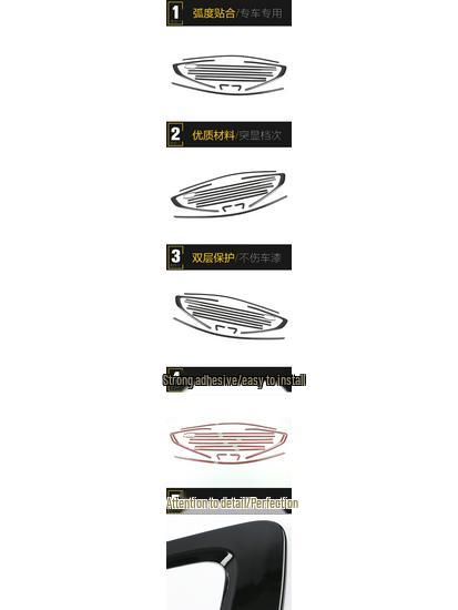 Stainless Steel Anti-Scratch Window Trim for 2017-2021 CRV - Decorative Bright Strip