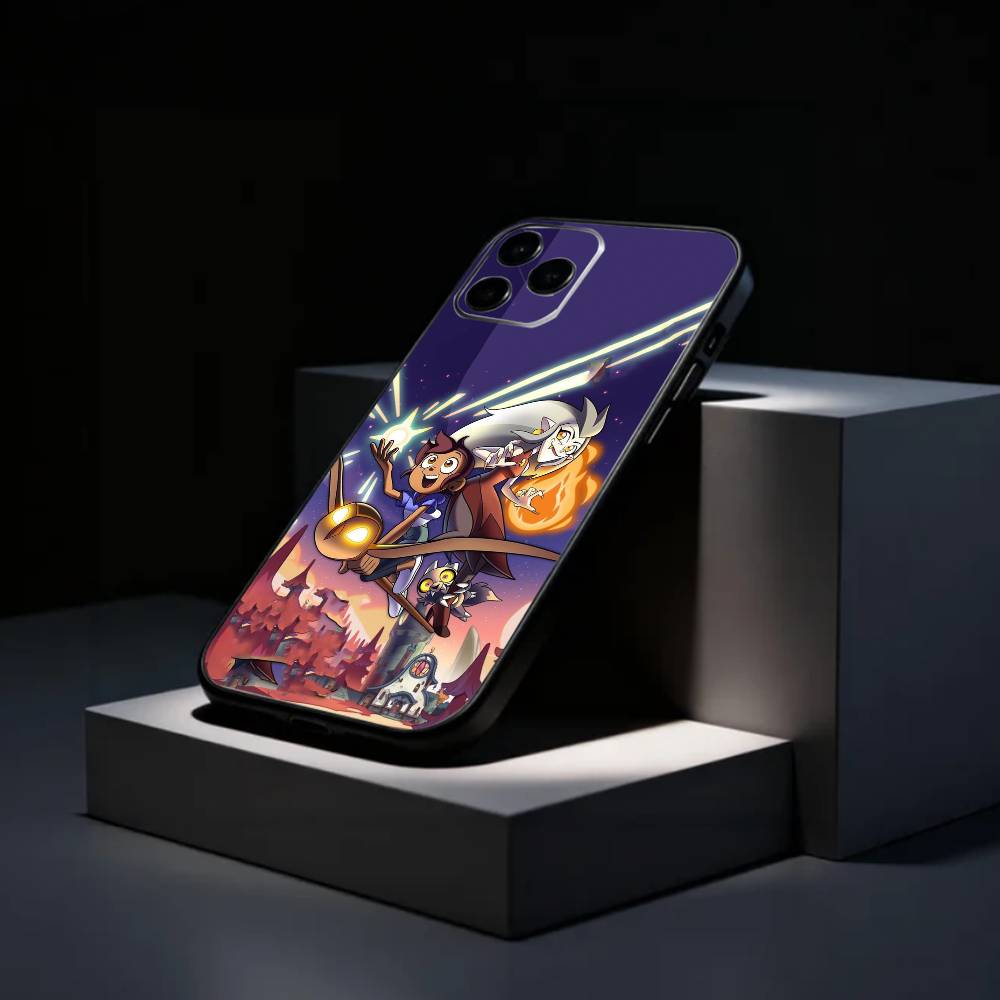 Luz and King The Owl House Phone Case Silicone Soft For IPhone 17 16 15 14 13 12 11 X XR Plus Pro Max Plus