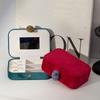 Exquisite Velvet Jewelry Box Stone Jewelry Organizer Case Portable Travel Jewelry Box  Travel Use