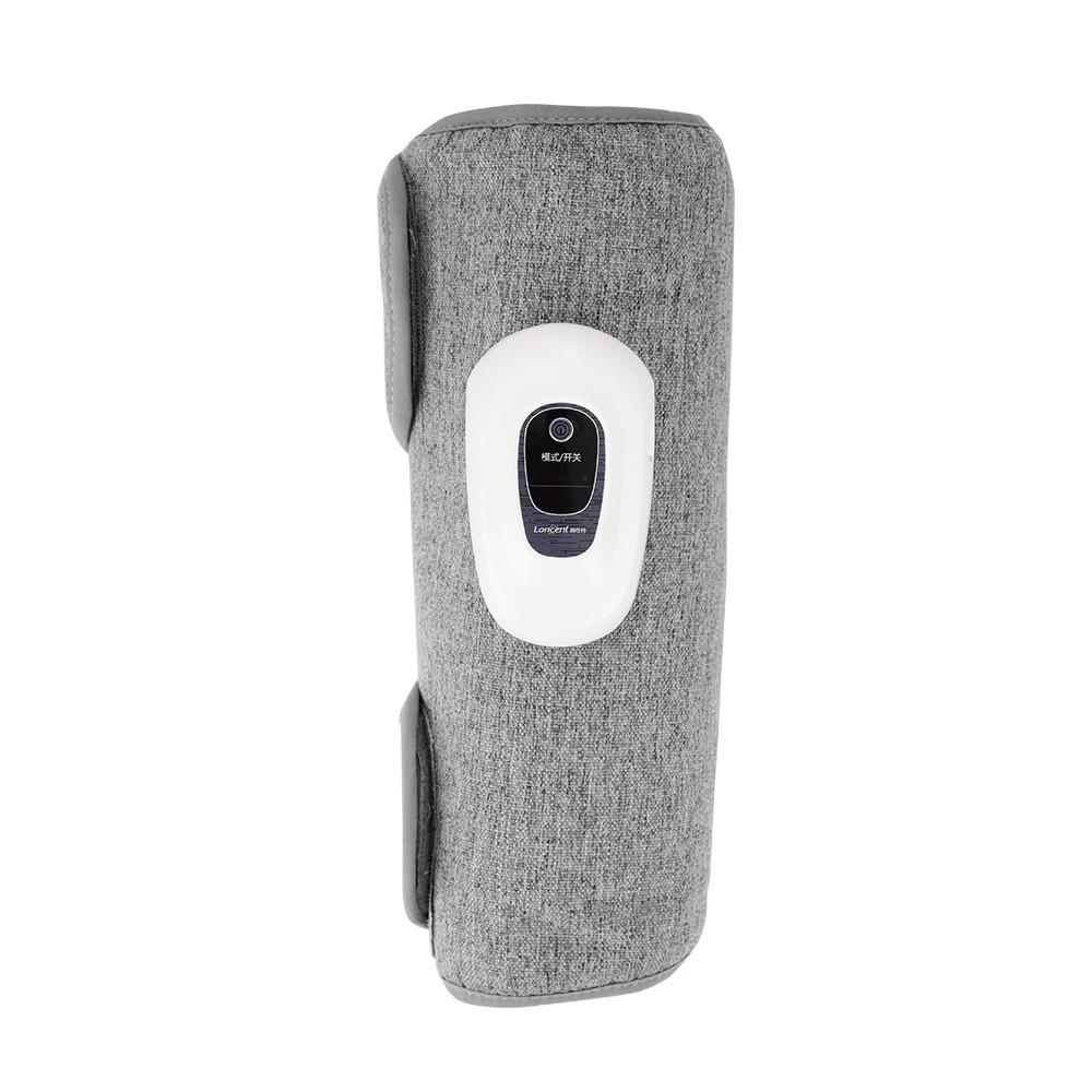 Dirt Resistant Linen Electric Leg Massager 360° Air Pressure Grey Air Pressure Calf Massager Blood Circulation Relieve Pain